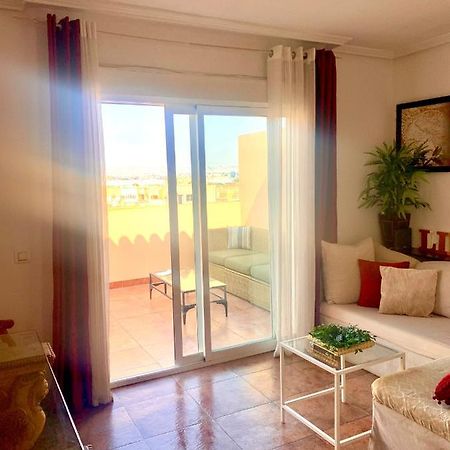Atico Deluxe: Coastal Oasis with Pool, Gym & Terrace Apartment Roquetas de Mar Exterior photo